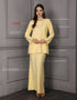 BAJU KURUNG KEDAH IRDINA (SWEET YELLOW)
